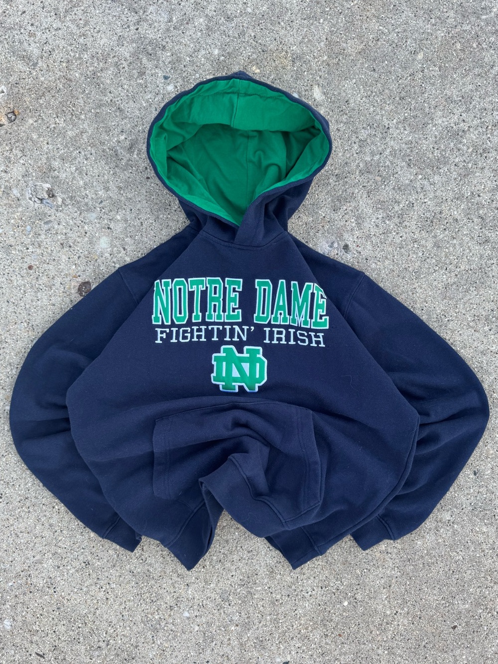 Vintage University of Notre Dame Hoodie